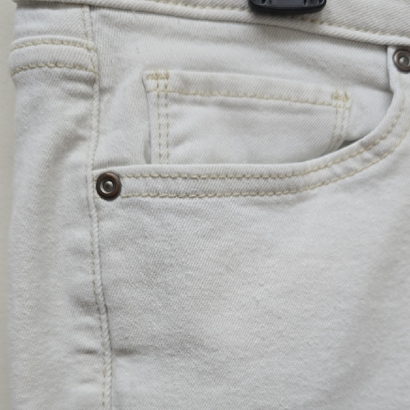 Sonoma White Skinny Crop Jeans - Size 16 - Picture 4 of 8